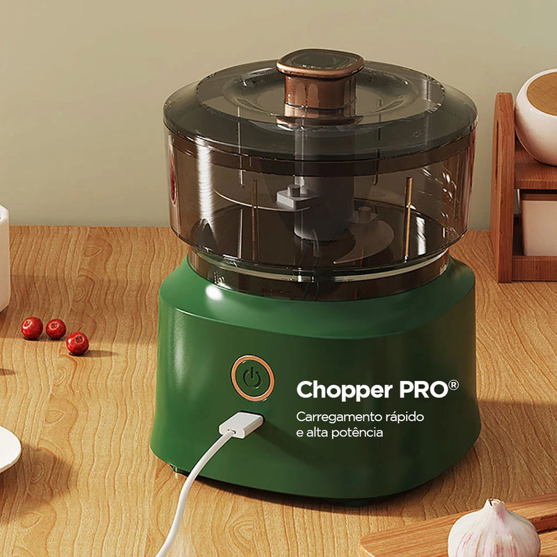 Chopper PRO® - Mini Processador Portátil Multifuncional [Carne, Alho e Legumes]